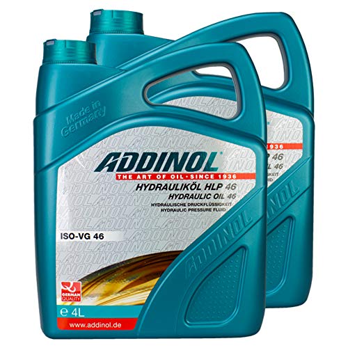 2X Addinol Hydrauliköl Hydraulic Oil Fluid Hlp 46 4L 73200425