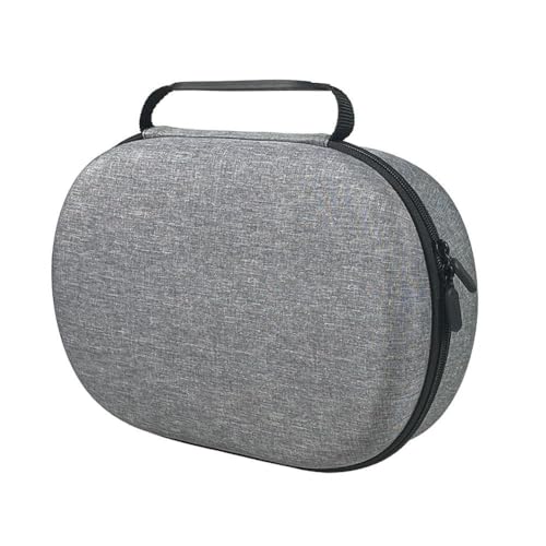 KITPIPI Handtaschen-Aufbewahrungstasche für Apple Vision Pro, stoßfest, weich, schützend, kratzfest, tragbar, für Reisen, grau