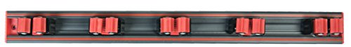 Connex Geräteleiste Kunststoff 500 mm / Gerätehalter / Ordnungsleiste / Wandhalter / Werkzeughalter / Garten |GH480