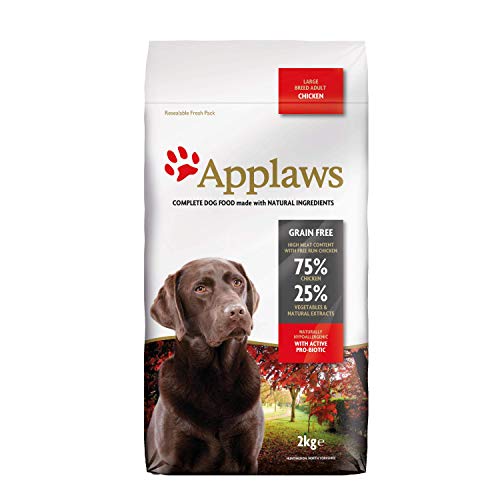 Applaws Hund Trockenfutter Large Breed Adult Huhn, 1er Pack (1 x 2kg)