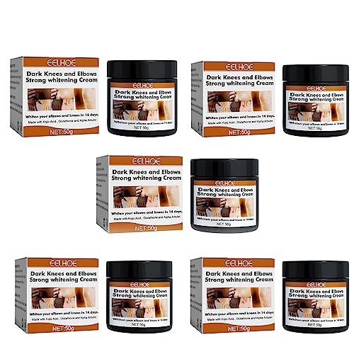 Dark Knees and Elbows Strong Whitening Cream, Dark Knees and Elbows Strong Brightening Cream, Dark Knuckles Whitening Cream, Dark Spot Corrector Cream, Body Cream for All Skin Type (5PCS)