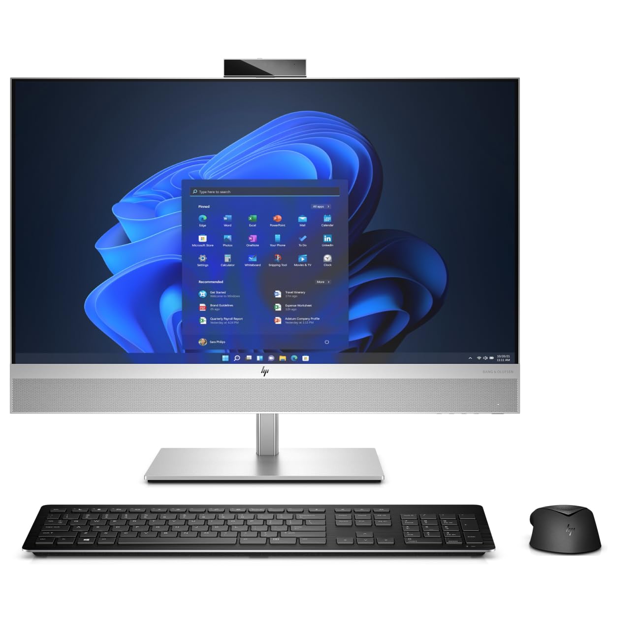 HP EliteOne 870 G9 - Wolf Pro Security - All-in-One (Komplettlösung) - Core i5 12500/3 GHz - RAM 16 GB - SSD 512 GB - NVMe - UHD Graphics 770 - GigE, Bluetooth 5.2, 802, Bluetooth 5.2 - Win 11 Pro