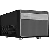 SilverStone SST-SG11B - Sugo Micro ATX Cube Gehäuse, schwarz