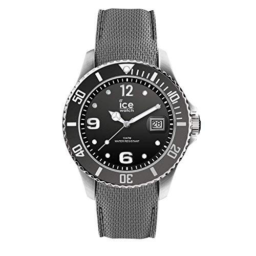 Ice-Watch - ICE steel Grey - Men's wristwatch with silicon strap - 015772 (Large)