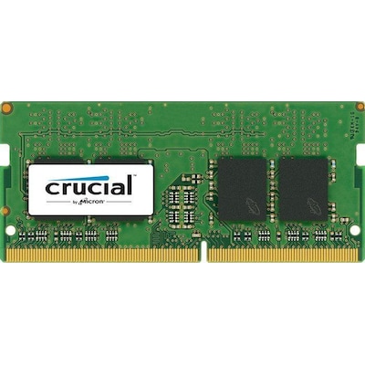 Crucial CT2K2G4SFS624A 4GB (2GB x2) Speicher Kit (DDR4, 2400 MT/s, PC4-19200, Single Rank x16, SODIMM, 260-Pin)