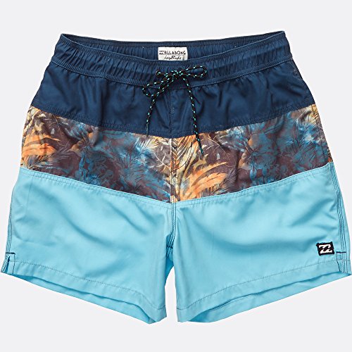 Billabong Herren Tribong Printed 16 Shorts, Summer Blue, XL