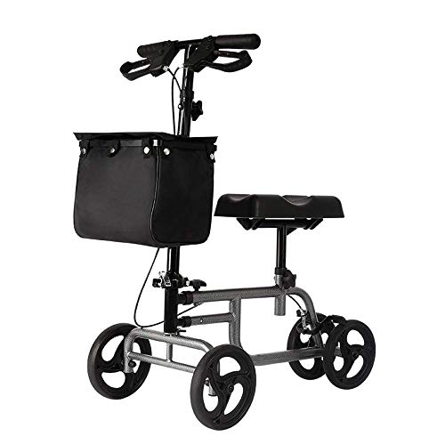 All-Terrain-faltbare Mobilitäts-Walker-Rollatoren mit 4 Rädern und Sitz, Rollatoren für ältere Menschen, Einkaufswagen, unterstützte Gehrollstühle