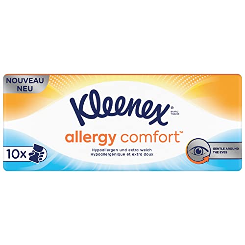 Kleenex Allergy Comfort Taschentücher 4-lagig 16 x 10 Päckchen