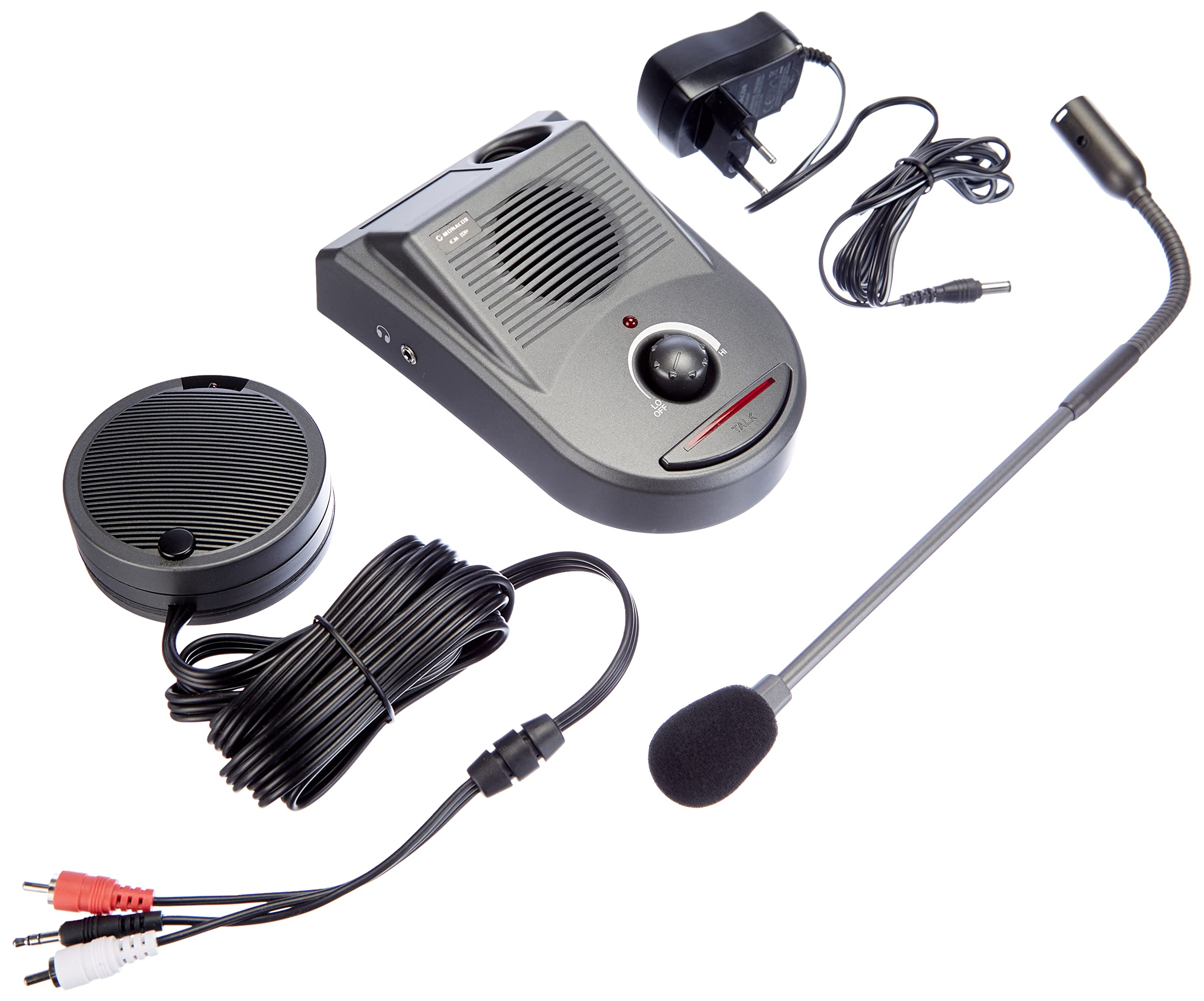 ICM-20H Stand Sprach-Mikrofon Uebertragungsart (Details):Kabelgebunden inkl. Windschutz