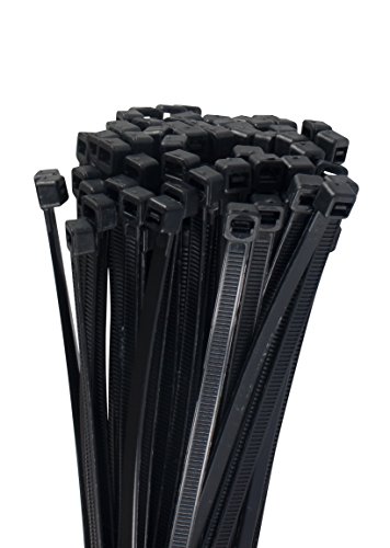 Proteco-Werkzeug Profi Kabelbinder 200 mm 300 mm 400 mm 500 mm schwarz UV stabil Mengen und Größen bitte wählen