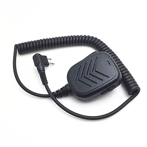 ARSMI MT600 Mic. Mini ist for Motorola kompatibel GP88 GP300 GP2000 P040 PO1150 CLS1110 XTN500 GP88S EP450 DEP450 Walkie-Talkie-Mikrofon (Color : Black)