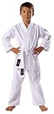 V.Sports Karate-Anzug für Kinder, Poly/Baumwolle, Weiß, 150 cm, 12-13 Jahre