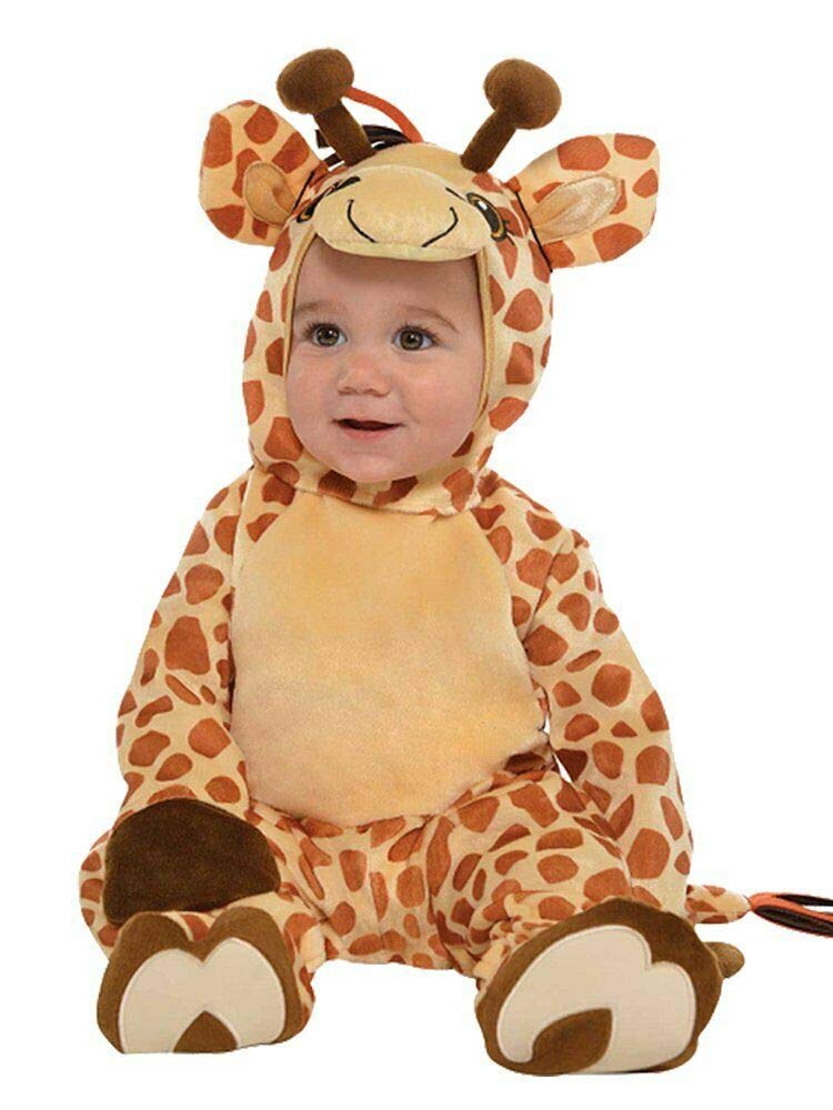 (PKT) (9902076) Child New Junior Giraffe Costume (0-6m)