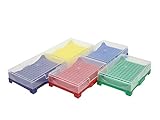 Brand 781362 PCR-Box/-Rack, PP, Farbig Sortiert (5-er Pack)