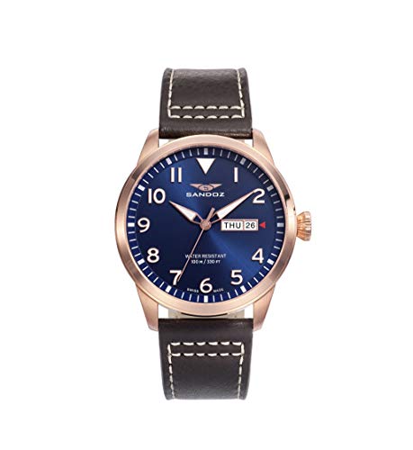 Schweizer Uhr Sandoz Mann 81421 - 35