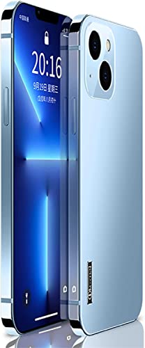 2022 New Sierra Blau Edelstahlrahmen Matte Hülle Multi-Color Slim Anti-Fingerprint, Geeignet für iPhone 13/13 Pro/13 Pro Max/12/12 Pro/12 Pro Max
