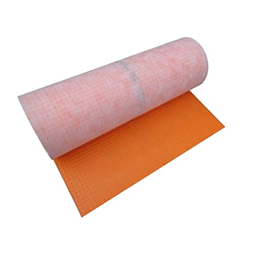Aloni Trennmatte Wasserdicht Und Dauerhafte Elektrische Membran Polyethylen Kunststoff Matte Für Boden 30m Orange
