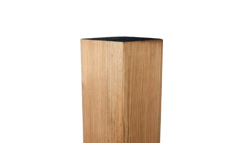 MEIN GARTEN VERSAND Holzpfosten/Zaunpfähle/Zaunpfeiler aus Holz 9 x 9 x 210 cm allseitig gehobelt aus Kiefer, druckimprägniert