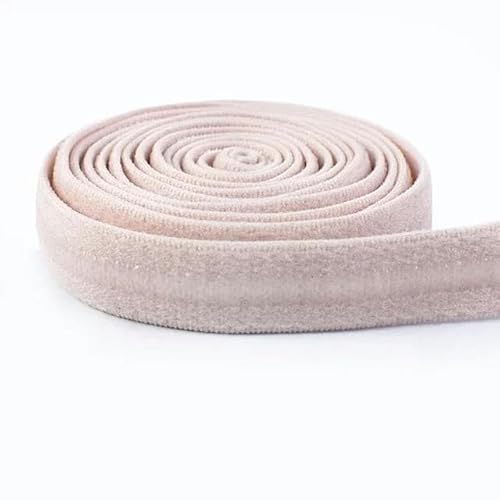 5/10/20M 10mm rutschfeste Gummibänder für Unterwäsche BH Silikonband Gummi Stretchband DIY Kleidungsstück Nähzubehör-Rosa-10mm-20Meter