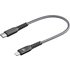 Cellularline USB-Kabel USB 2.0 USB-C™ Stecker, Apple Lightning Stecker 0.15m Schwarz