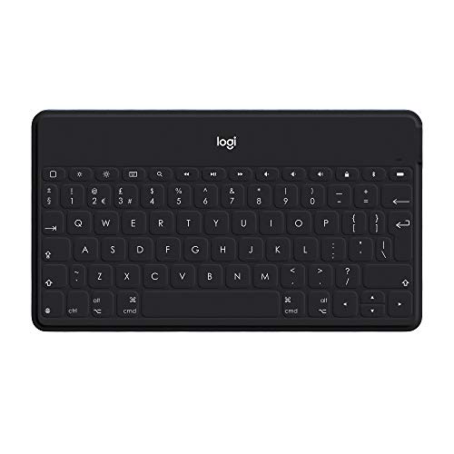 Logitech Keys-To-Go ultra-portable QWERTY Tastatur für Apple iPad schwarz