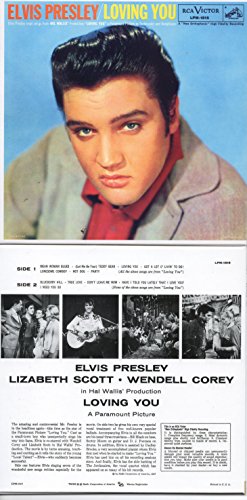 Elvis PRESLEY Loving you (1957) - Mini LP REPLICA - 13-track CARD SLEEVE CD