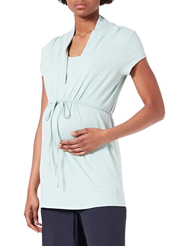 ESPRIT Maternity Damen T-shirt met korte mouwen T Shirt, Pale Mint - 356, 44 EU