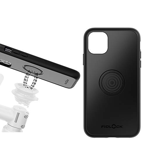 Fidlock Vacuum Phone case für iPhone 12mini Handyhülle mit Magnet Magnethalterungen am Fahrrad Büro Auto Alltag Schutzhülle Handy
