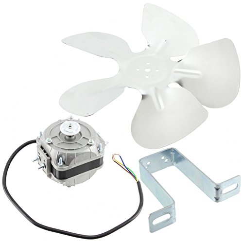 Set mit Universal-Ventilator von Spares2go für Kühlschränke für den gewerblichen Gebrauch (1300 U/min, 10/40 W)