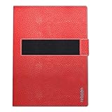 Hülle für Amazon Fire HD 10 Tablet Tasche Cover Case Bumper | in Rot Leder | Testsieger