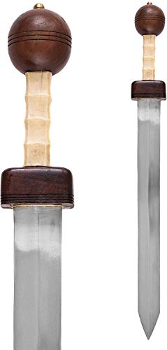 Battle-Merchant Pompeji Gladius Schwert mit Scheide aus Stahl - 73cm lang