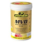 Peeroton MVD Mineral Vitamin Drink - Himbeer-Zitrone, Elektrolyt Pulver mit den 5 wesentlichen Elektrolyten plus Zink, Magnesium und Vitamin C - regelmäßig einnehmen und das Immunsystem stärken, 300g