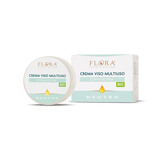 Mehrzweck-Gesichtscreme neutral - 50 ml BIO-COSMOS - Mit Aloe Vera, samtig, weich und schnell absorbierend, geeignet für alle Hauttypen und für die ganze Familie, ideale Basis in der Aromatherapie.