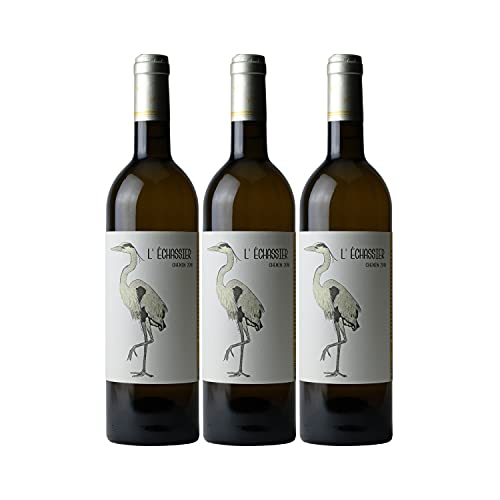 L'Échassier Weißwein 2018 - Les Frères Moine - französischer Wein - Süd-West Frankreich - Rebsorte Chenin - 3x75cl