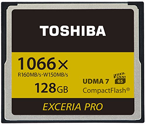 Toshiba THN-C501G1280E6 Exceria CF Speicherkarte, 128GB