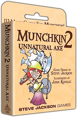 Steve Jackson Games 1410 - Munchkin 2: Unnatural Axe (englische Ausgabe)