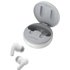 LG Electronics TONE Free DT60Q In Ear Kopfhörer Bluetooth® Stereo Weiß Noise Cancelling Ladecase