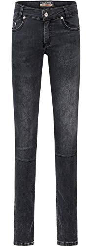 Blue Effect Jungen Jeans Röhre Skinny Fit, Slim Passform, Black Soft Used (9670), 146 Slim