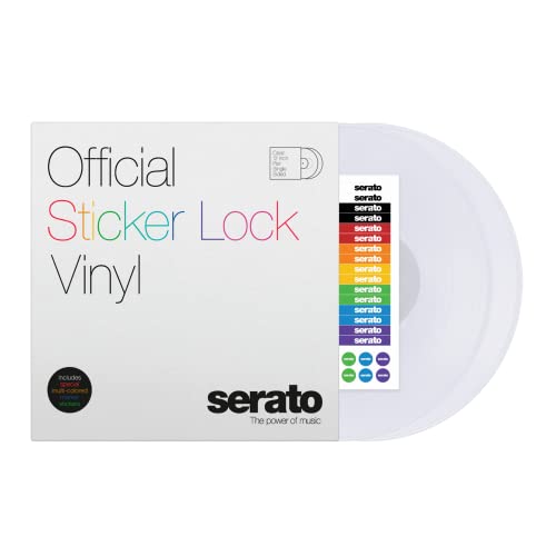 Serato 2x12" Sticker Lock Control Vinyl Pressung