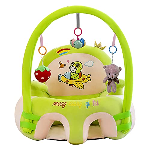 Cartoon Baby Plüsch Stuhl Sofa Infant Learning Sitz Stuhl Baby Spielzeug Support Sitz Training Stützfütterung keine Füllung (V)