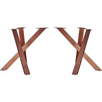 SIT Tischgestell »TOPS&TABLES«, HxT: 72 x 60 cm, Holz - braun