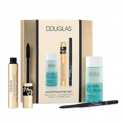 Douglas Essential - Make UP Set - Mascara, Eyeliner, Make Up Remover - Geschenkset