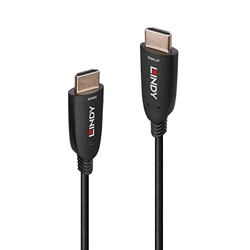 Lindy 30m Fibre Optic Hybrid HDMI 8K60 Kabel AOC-Kabel für jede HDMI-Anwendung und -Auflösung (38513)