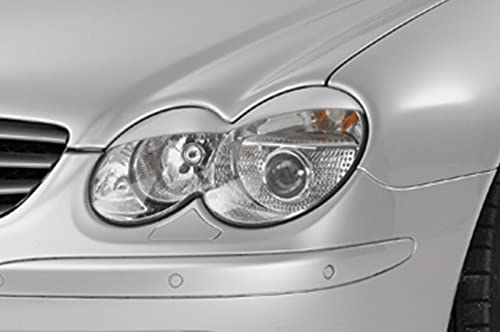 CSR-Automotive Scheinwerferblenden Kompatibel mit/Ersatz für Mercedes Benz SL-Klasse R230 SB202