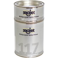 Seajet 117 universeller Epoxy Primer 1 Liter, Farbe:Silber