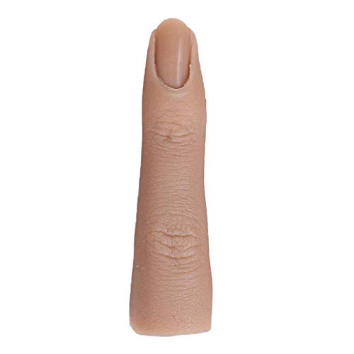Silikon Nagelübungsfinger 1:1 Schaufensterpuppe, weibliches Fingermodell, rosa Haut