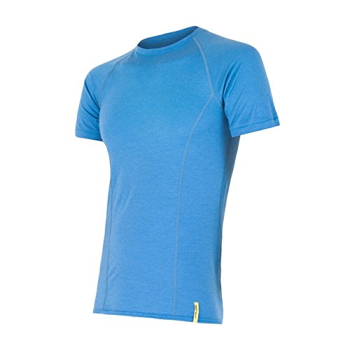 Sensor Merino Wool Herren T-Shirt SS blau XL