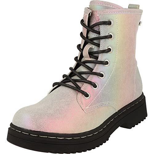 Indigo Mädchen Schuhe Tex Winter Boots gefüttert Schnürer 452-188 Pink Reißverschluss (eu_footwear_size_system, little_kid, women, numeric, medium, numeric_34)