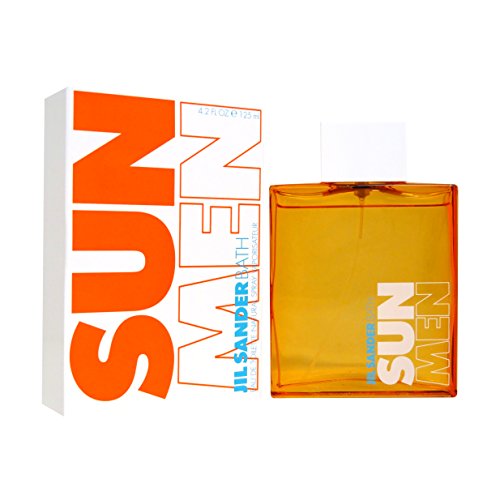 Jil Sander Sun Men Bath homme/ men Eau de Toilette, Vaporisateur/ Spray, 125 ml, 1er Pack, (1x 0,399 kg)