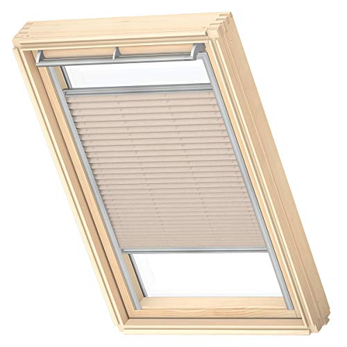 VELUX Original Plissee Dachfenster, SK08, Uni Sand